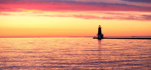 Lighthouse at Sunrise